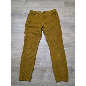 Toad & Co Women's Size 8‎ Corduroy Sybil Slim Taper Fit Organic Cotton Pants